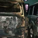 घोडाघोडी नगरपालिकाको गाडीमा आगजनी, आगो लगाउनेलाई खोज्दै प्रहरी