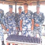 सीमा क्षेत्रबाट दुई सय ३५ बोतल कोरेक्स बरामद