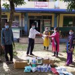 गेरुवाद्धारा स्वास्थ्य संस्थालाई स्वास्थ्य सामाग्री प्रदान