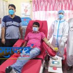 बाँकेमा पहिलो पटक संक्रमितको प्लाज्मा थेरापीमार्फत उपचार शुरु