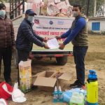 १७ वटा माध्यमिक बिद्यालयलाई स्वास्थ्य सामाग्री सहयोग