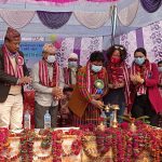 मिर्चैयामा निर्मित तीन कोठे बिद्यालय भवनको उद्घाटन तथा हस्तान्तरण