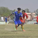 सैनिक युथद्वारा घरेलु टाेली धम्बाेझी क्लब पराजित