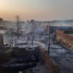 नरैनापुर आगलागी घट्ना अपडेट : १२० घर नष्ट, ३ जना घाइते