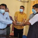 बाँके बर्दिया मैत्री समाज र गैर आवासीय नेपाली संघ जापानद्धारा भेरी अस्पताललाई साढे पाँच लाख सहयोग