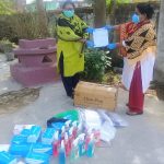 माइती नेपाल बर्दियाद्धारा स्वास्थय सामाग्री हस्तान्तरण