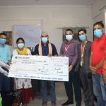 नेपालगन्ज उपमहानगरपालिकालाई १० लाख हस्तान्तरण