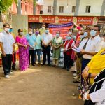 भृकुटीनगर टोलबासीद्धारा अन्जनी माता रसोईलाई १ लाख ११ हजार प्रदान