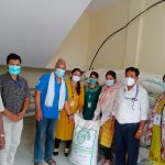 ५० प्रतिशत अनुदानमा धानको विउ बितरण गर्दै नेपालगञ्ज