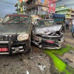 पत्रकार महासंघका अध्यक्ष चढेको गाडी दुर्घटना
