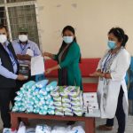 शान्ति पुन : स्थापना गृहद्धारा बिषयगत समितिलाई स्वास्थ्य सामाग्री हस्तान्तरण