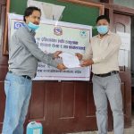 गेरुवा ग्रामीण जागरण संघद्धारा ४१ सेट इन्भ्यारोमेन्ट किट बितरण
