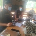 स्कुटीको डिक्कीभित्र लुकाइएको चितुवाको छालासहित दुई जना पक्राउ