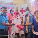 ५४ जनाद्धारा रक्तदान