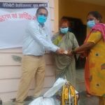सत्ति गाउँका ५० परिवारलाई २५ सय नगदसहित राहत बितरण