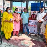 नेपालगञ्जमा महिलाहरुलाई आय आर्जनका लागि सामग्री सहयोग