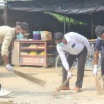 प्रहरी र युवाद्धारा बेतहनी क्षेत्रमा पहिलो पटक सरसफाई