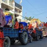 राप्ती नदिस्थित सिधनिया घाटमा दुर्गा मुर्ति बिसर्जन (फोटो फिचर)