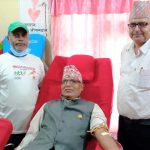 प्रेम लम्साल बर्दियाकै उत्कृष्ठ रक्तदाता, ९३ जनाद्धारा रक्तदान