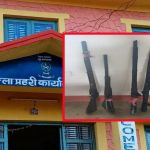 सामुदायिक वनबाट चार थान भरुवा बन्दुक बरामद