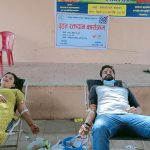रगत अभावका बेला सेवा नेपालद्धारा रक्तदान