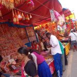 तिहारकाे सामाग्रीले सज्याे सदरलाईन बजार (फाेटाेफिचर)