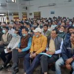 काँग्रेसकाे निर्वाचनका लागि निर्वाचन सामाग्री हस्तान्तरण