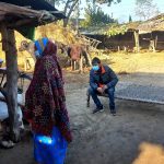नेपालगञ्ज-२१ को बिर्ता गाउँमा कोरोना बिरुद्ध घरदैलो