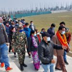 खेलकुद मन्त्री अथकद्धारा रंगशालाको निरिक्षण, काम अगाडी बढाउन निर्देशन