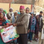 जेष्ठ नागरिकलाई न्यानो कम्बल वितरण शुरु