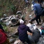 दैलेखको फागुमा जीप दुर्घटना हुँदा एकको मृत्यु, ८ घाइते