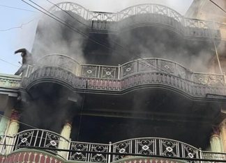 जुत्ता पसलमा आगलागी, ५ जनाको मृत्यु, ४ बालबालिका