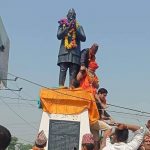 कैलालीको अत्तरिया चोकमा राजा महेन्द्रको सालिक अनावरण