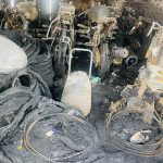 पार्टस पसलमा आगलागी : १३ वटा बाईकसहित ७० लाखको क्षति