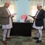 डुडुवा र खजुराका अध्यक्षद्धारा सपथ ग्रहण