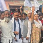 मेयरका उम्मेदवार बिष्ट र उमेयरका उम्मेदवार राईको बिहानैदेखि घरदैलो अभियान