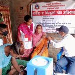 कोभिड-१९ विरुद्ध खोप अभियानमा रेडक्रस स्वयंसेवक परिचालन