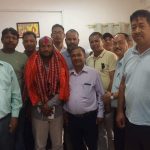 बिधुत प्राधिकरण लुम्बिनी प्रदेश समितिद्वारा मेयर बिष्टलाई बधाई ज्ञापन