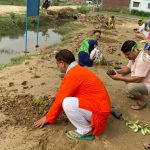 फुल्टेक्रा माध्यमिक बिद्यालय परिसरमा बृक्षारोपण