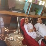विद्युत प्राधिकरण कर्मचारी संघ कोहलपुरद्धारा १ सय ५१ प्वाइन्ट रगत संकलन