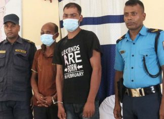 डकैतीको आरोपमा २ जना पक्राउ, बन्दुक र गोली बरामद
