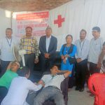 उपमहानगरपालिकाको रक्तदानमा ३८ जना सहभागि