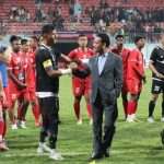 खेलकुद मन्त्री अथकले दिए राष्ट्रिय फुटबल टिमलाई बधाई