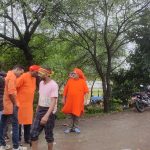 स्वतन्त्र उम्मेदवार खनाल र रौनियारद्वारा राप्ती प्रभावित क्षेत्रको अवलोकन