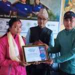 प्रतिभा र अचर्ना बनिन प्रहरि निरिक्षक तथा प्रधानाध्यापक