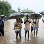 सुख्खा क्षेत्र घोषित नरैनापुरका विभिन्न क्षेत्र जलमग्न