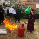 आगलागी जाेखिम नियन्त्रण सम्बन्धि तालिम प्रदान