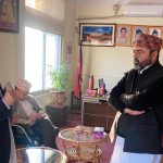नरैनापुरका अध्यक्ष शाहद्वारा विभिन्न व्यक्तित्वसंग भेटघाट, रोड निर्माण गर्ने अर्थ मन्त्रीको प्रतिबद्धता