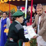 आफ्नो भूमिका उत्कृष्ट बनाउन नगर प्रहरीलाई नगर प्रमुख आचार्यको निर्देशन