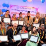 अछामी सेवा समाज बाँकेको नवनिर्वाचित कार्यसमितिद्वरा पदभार ग्रहण
